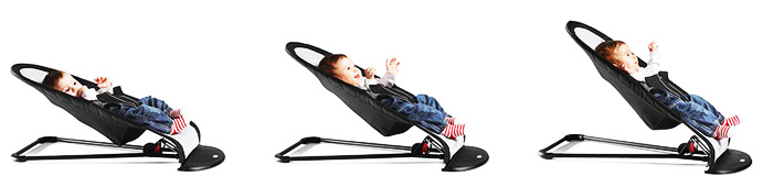 Babybjorn Bouncer in three positions